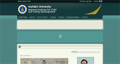 Desktop Screenshot of nicfd.cf.mahidol.ac.th